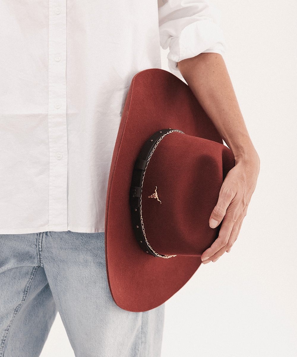 Teddy Cattleman Cowboy Hat - GIGI PIP - Flyclothing LLC