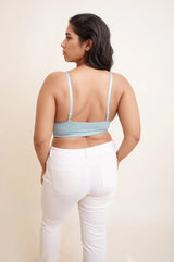 Curvy Waistband Loop Lace Brami – Elegant Plus Size Lace Detail - Boho Clothing and Accessories - Flyclothing LLC