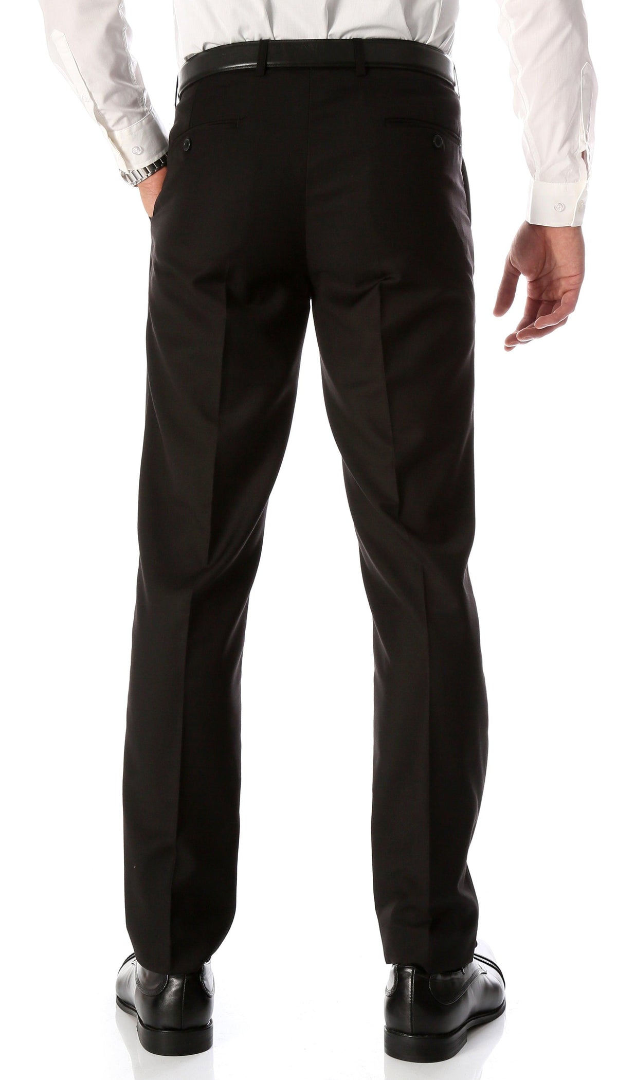FERRECCI Men's Kent Slim Fit Polyester Dress Pants - Ferrecci USA - Flyclothing LLC
