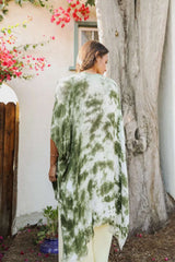Festive Tie-Dye Kimono - Boho Clothing and Accessories - Flyclothing LLC