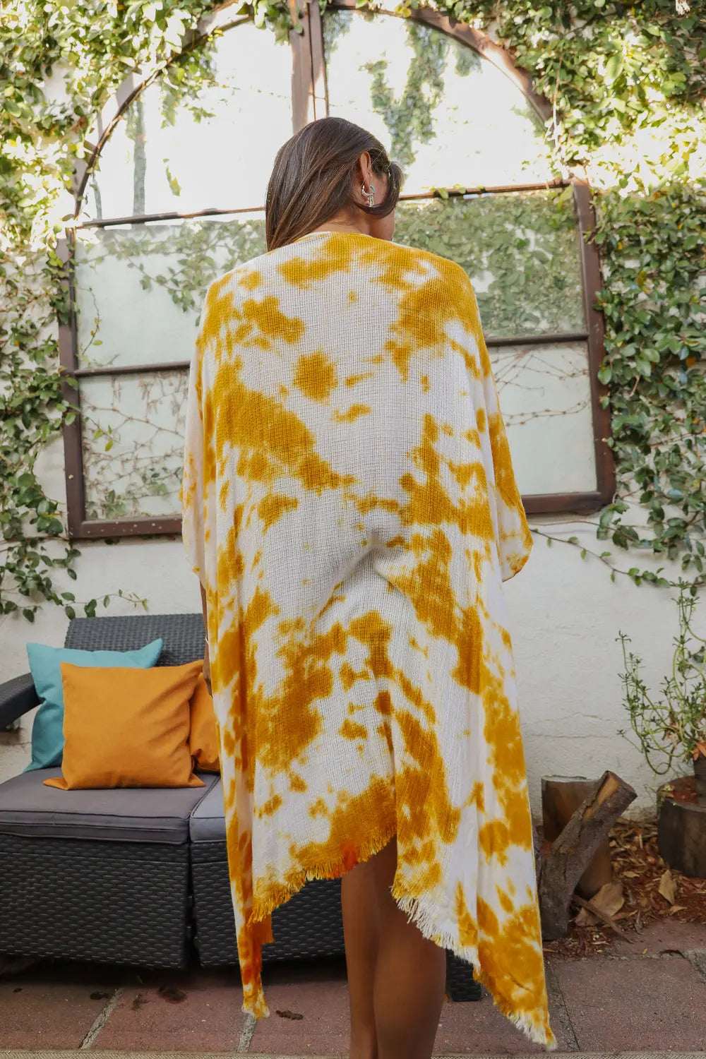 Festive Tie-Dye Kimono - Boho Clothing and Accessories - Flyclothing LLC