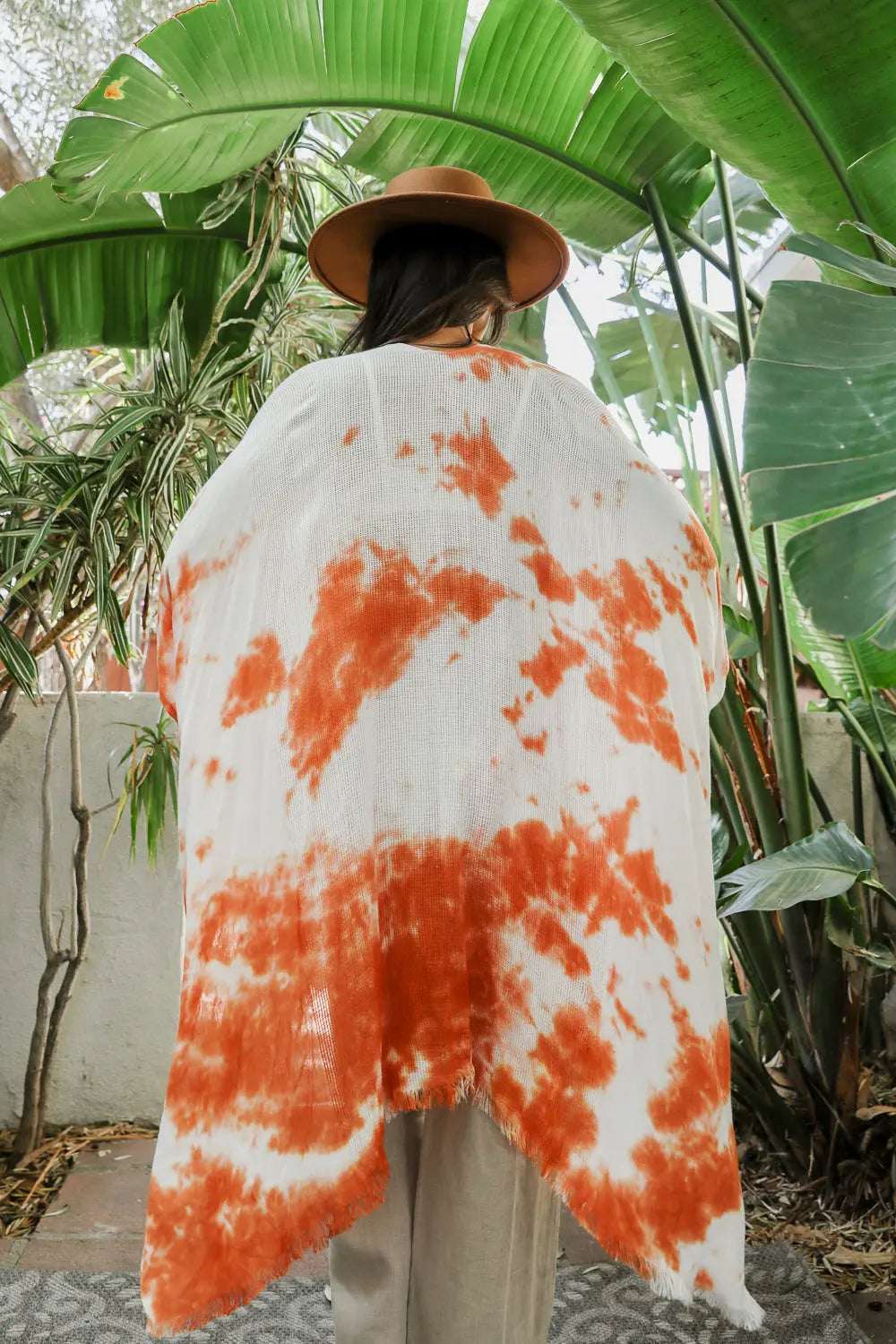 Festive Tie-Dye Kimono - Boho Clothing and Accessories - Flyclothing LLC