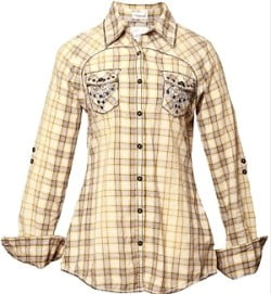 Roar Clothing Ari III Womens Shirt (Yellow)