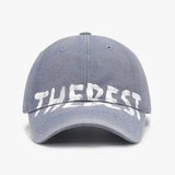 Letter Adjustable Baseball Cap - Trendsi