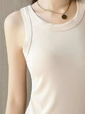 Scoop Neck Tank Top - Trendsi - Flyclothing LLC
