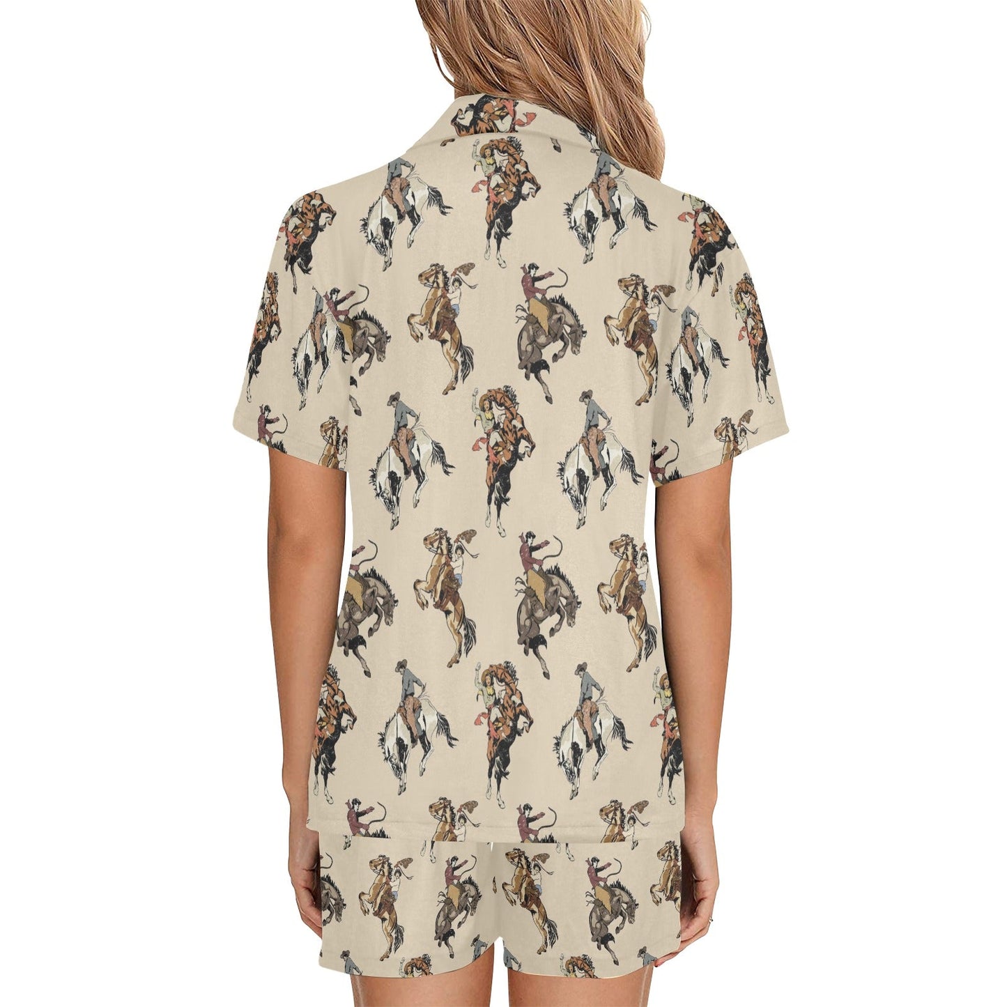 Baha Ranch Vintage Cowgirl Women's Western Pajama Set