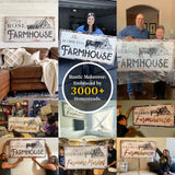Rustic Farmhouse Sign - Tailored Canvases - Flyclothing LLC