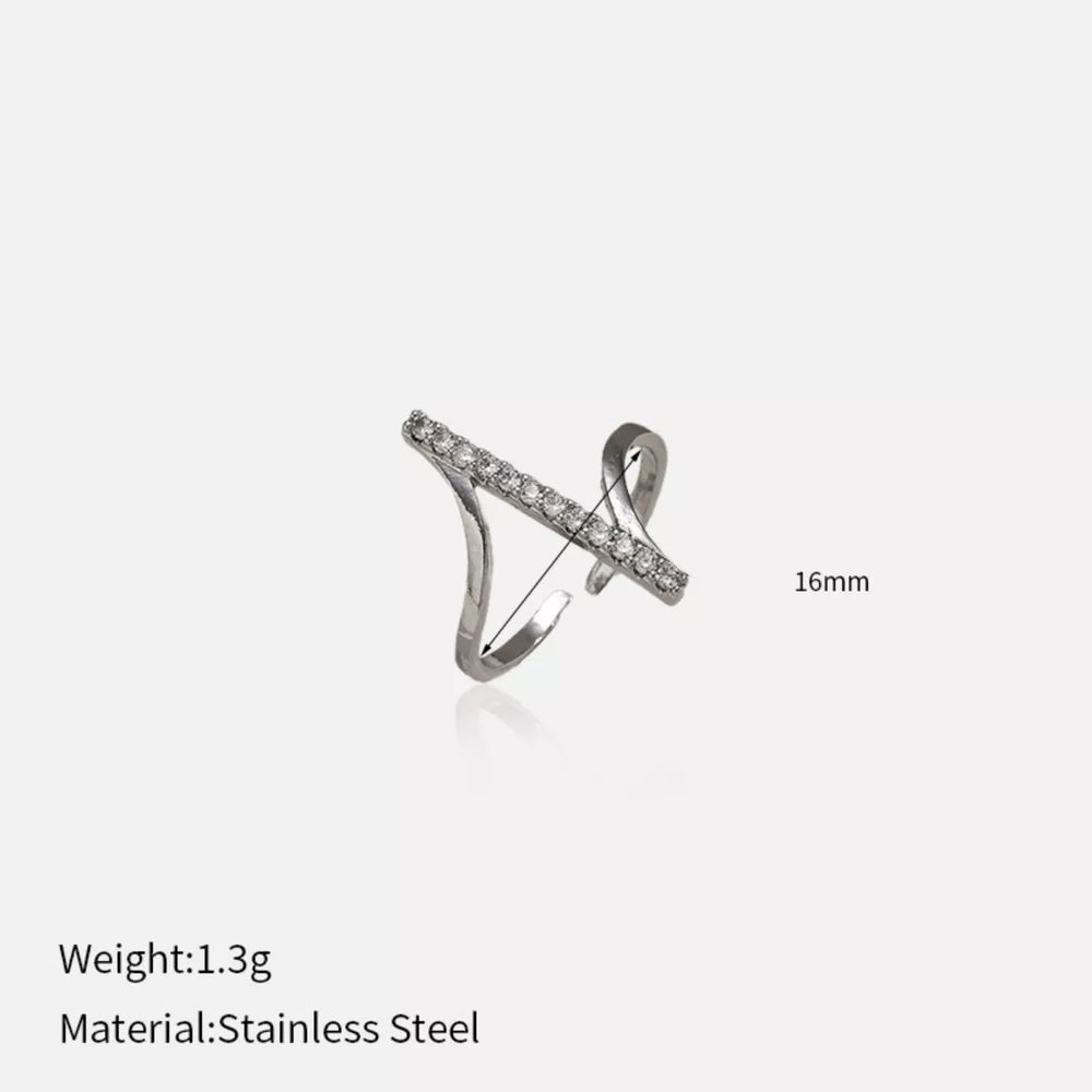 Irregular Rhinestone Ring - Trendsi - Flyclothing LLC