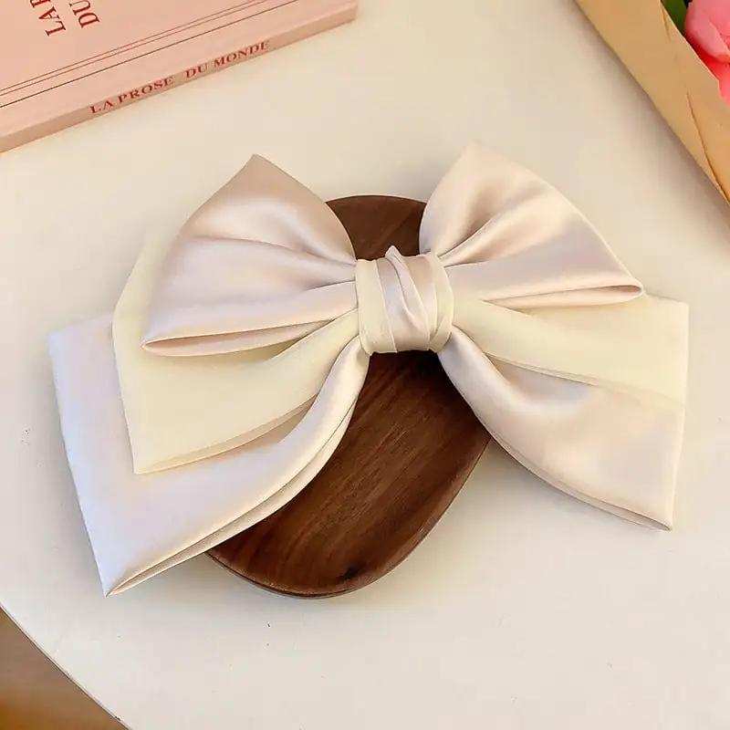 Bow Cloth Hair Clip - Trendsi - Flyclothing LLC