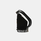Nicole Lee USA Vegan Leather Leopard & Lip Pattern Crossbody Bag - Trendsi