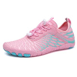 Elastic Lock Laces Mesh Breathable Hike Footwear - Trendsi - Flyclothing LLC