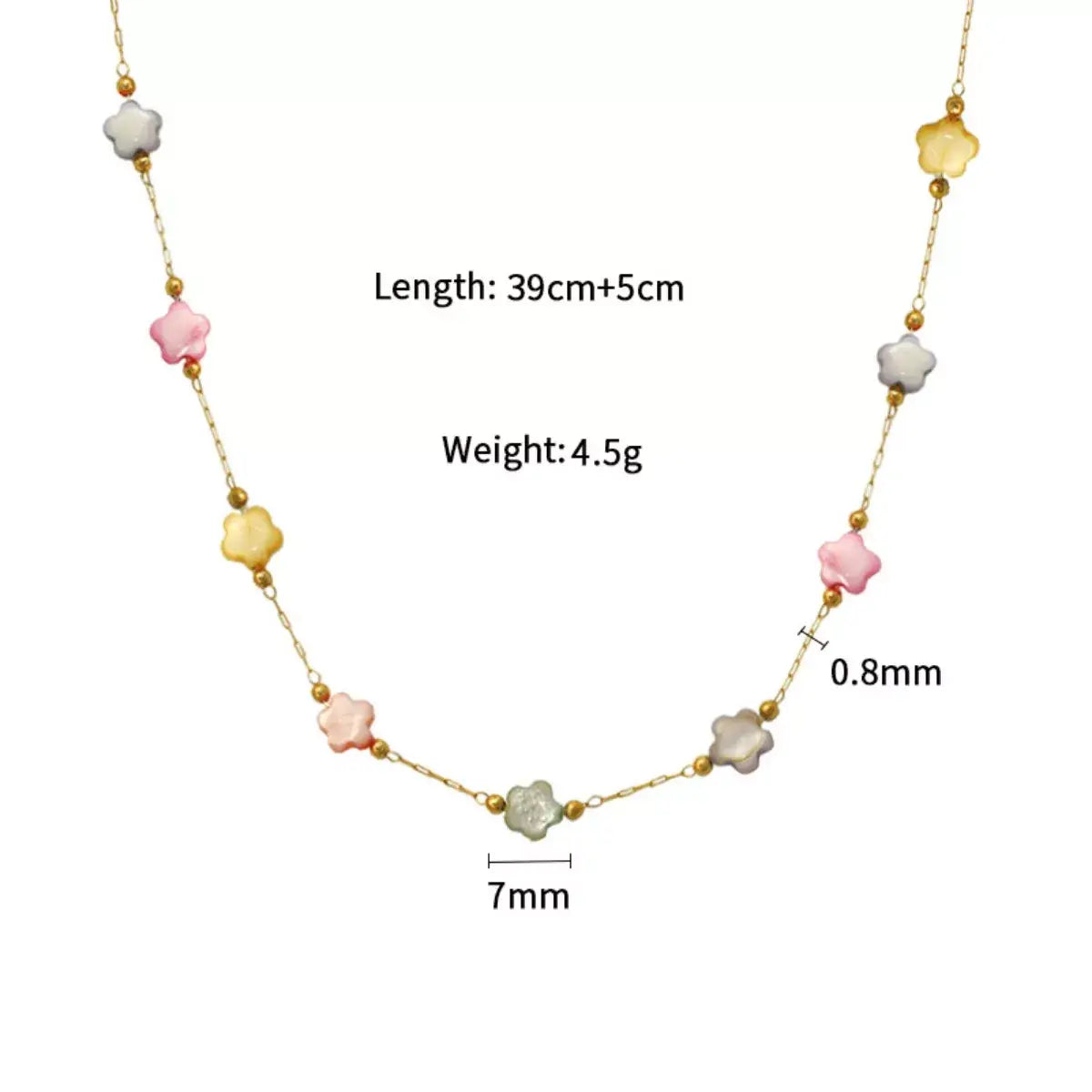 18K Gold-Plated Star Charm Necklace - Trendsi - Flyclothing LLC