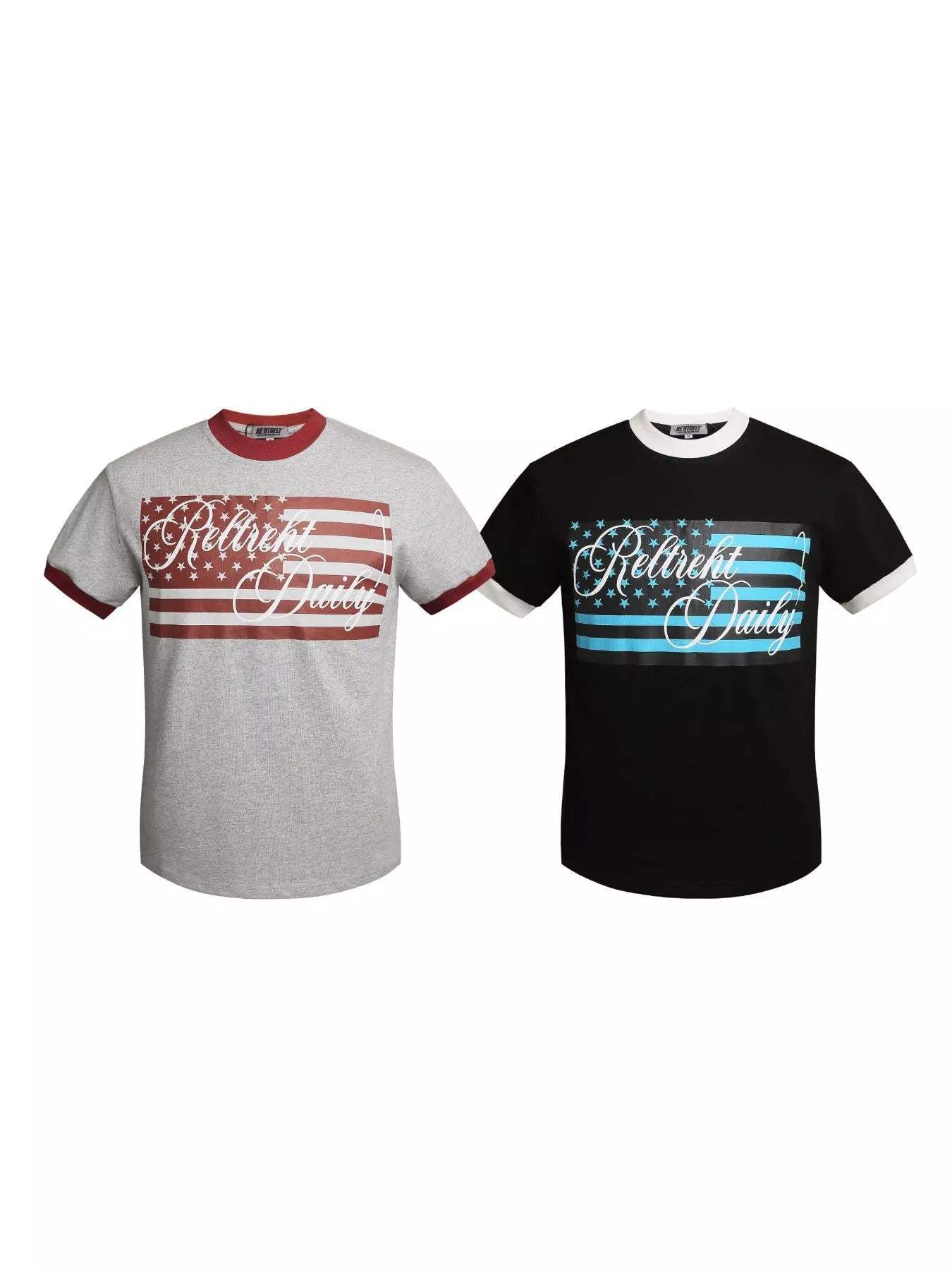 Men's US Flag Graphic Round Neck T-Shirt - Trendsi - Flyclothing LLC