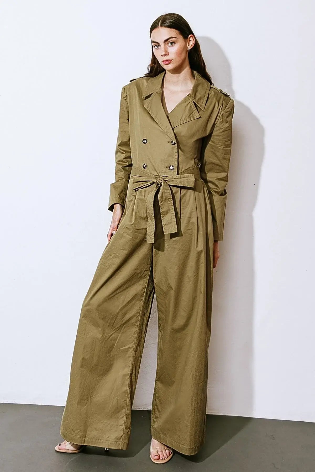 SOUNDS IN MY MIND WOVEN JUMPSUIT - Flying Tomato - Flyclothing LLC