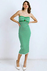 SHORELINE SEASHELL MIDI DRESS - Flying Tomato - Flyclothing LLC