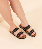 Fia Sandal in Black - Naughty Monkey - Flyclothing LLC