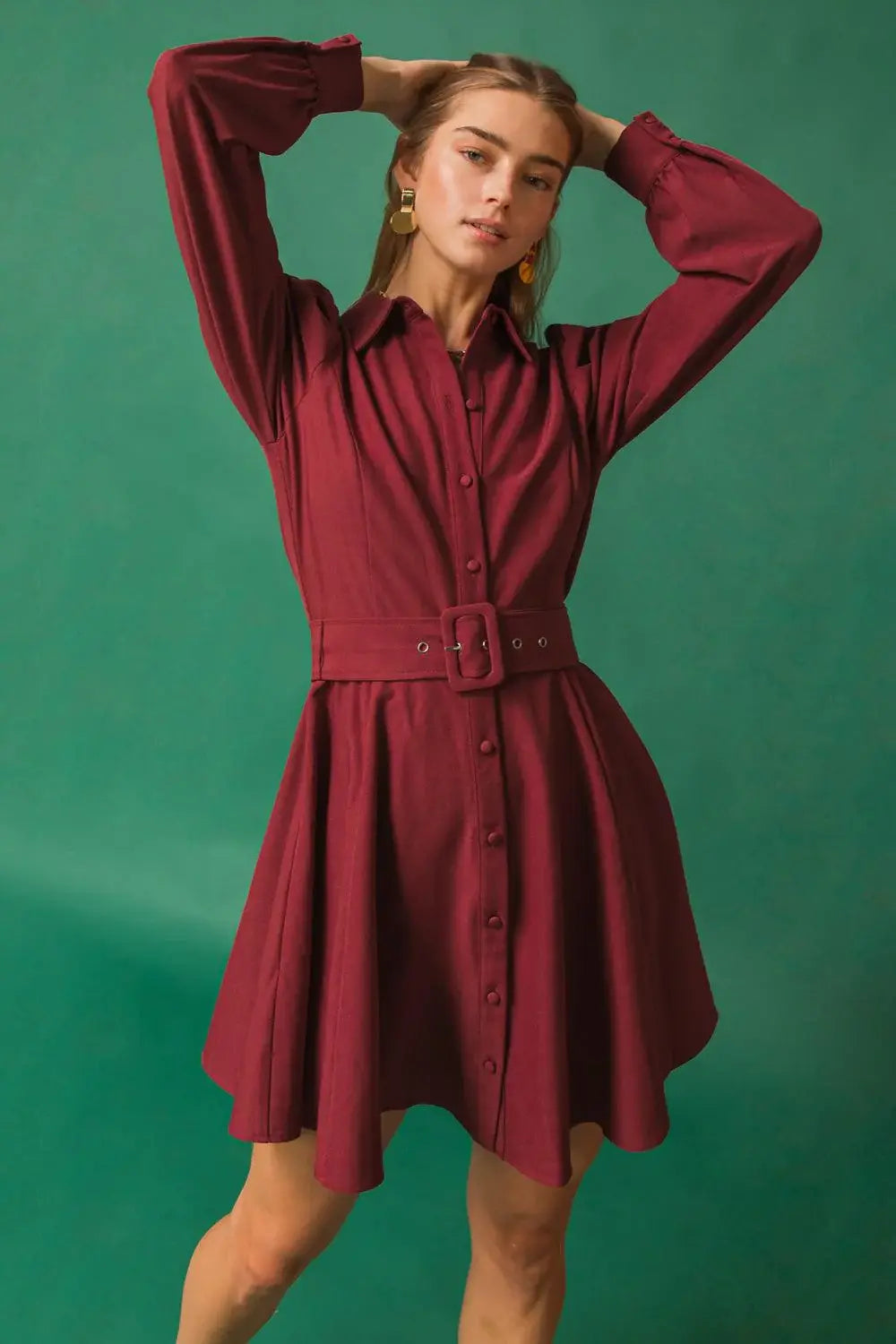 WRAPPED UP IN LOVE MINI DRESS - Flying Tomato - Flyclothing LLC