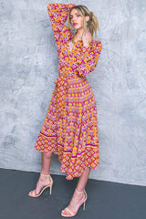 LIFETIME CELEBRATIONS WOVEN SHIRT DRESS - Flying Tomato - Flyclothing LLC
