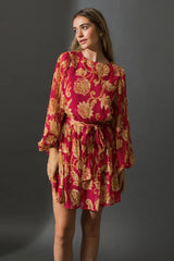 ONE THAT GOT AWAY WOVEN MINI DRESS - Flying Tomato - Flyclothing LLC