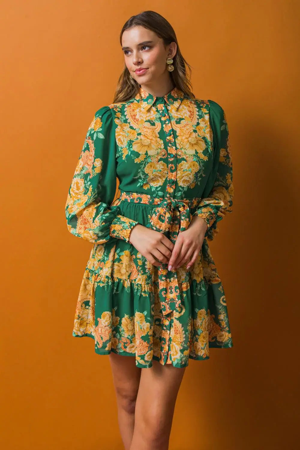 FURTHERST THING WOVEN MINI DRESS - Flying Tomato - Flyclothing LLC