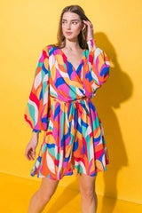 BOSTON GET AWAY WOVEN MINI DRESS - Flying Tomato - Flyclothing LLC
