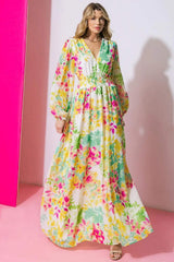 I AIN'T WORRIED WOVEN MAXI DRESS - Flying Tomato - Flyclothing LLC