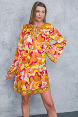CAUGHT FEELINGS WOVEN MINI DRESS - Flying Tomato - Flyclothing LLC
