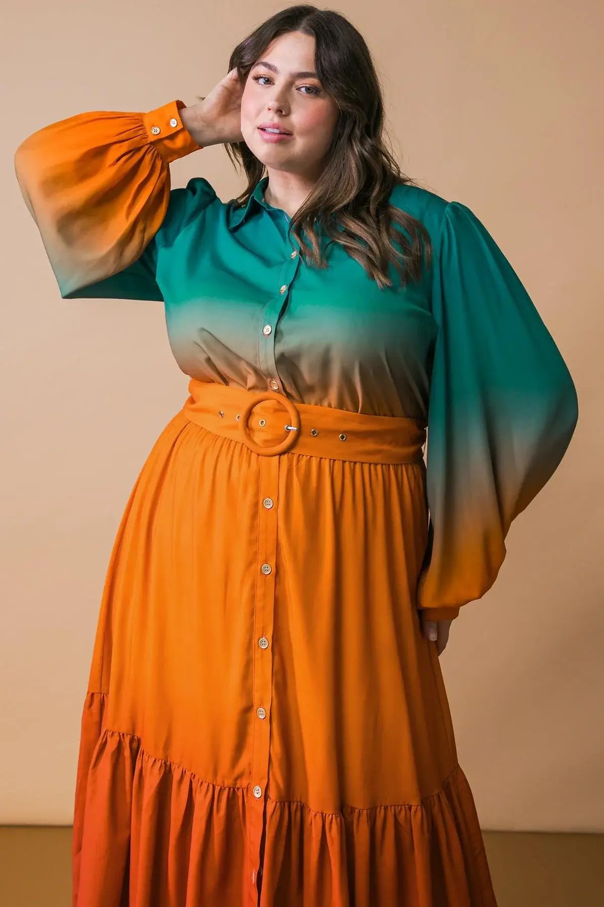 SHOW STOPPER WOVEN MIDI DRESS - Flying Tomato - Flyclothing LLC
