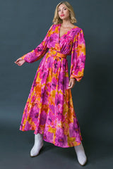 JUST WATCH ME WOVEN MIDI DRESS - Flying Tomato - Flyclothing LLC