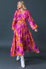 JUST WATCH ME WOVEN MIDI DRESS - Flying Tomato - Flyclothing LLC