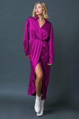 TOO GOOD TO BE TRUE WOVEN MIDI DRESS - Flying Tomato - Flyclothing LLC