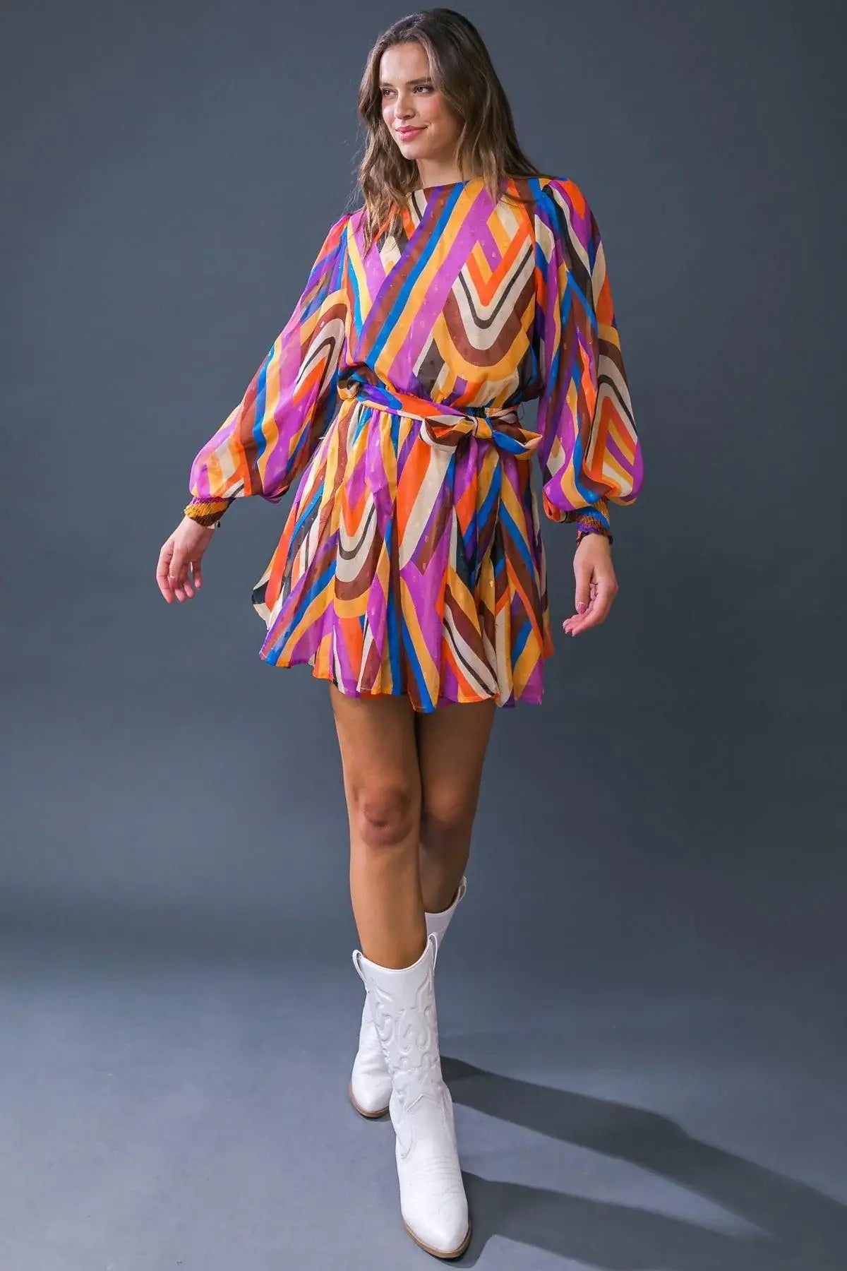 PALOMA PARTY WOVEN MINI DRESS - Flying Tomato - Flyclothing LLC