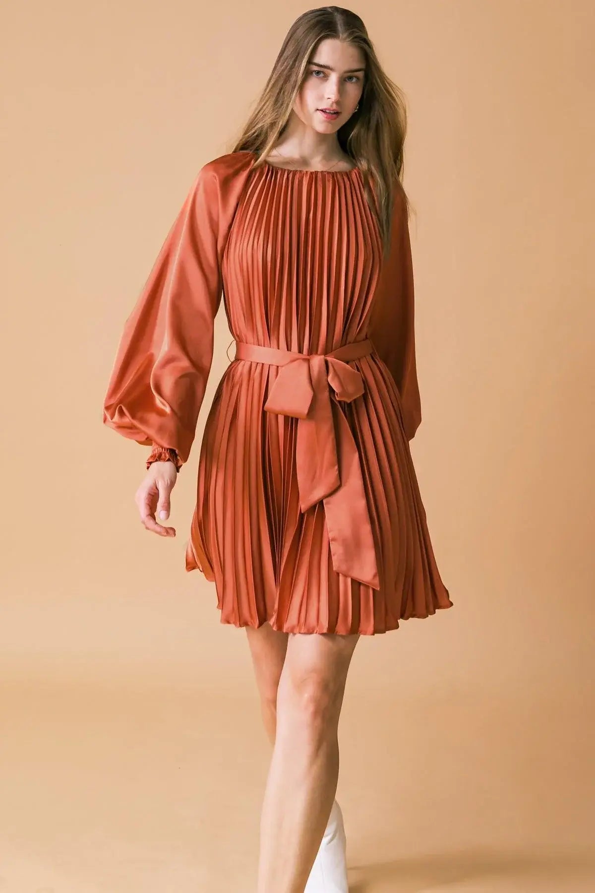 GAME CHANGER WOVEN MINI DRESS - Flying Tomato - Flyclothing LLC