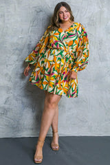 DARING HEART WOVEN MINI DRESS - Flying Tomato - Flyclothing LLC