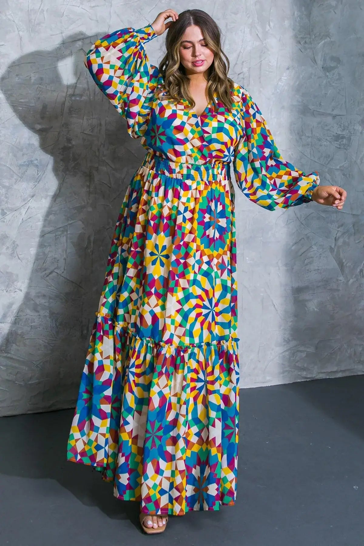 EVERYTHING I LOVE WOVEN MAXI DRESS - Flying Tomato - Flyclothing LLC
