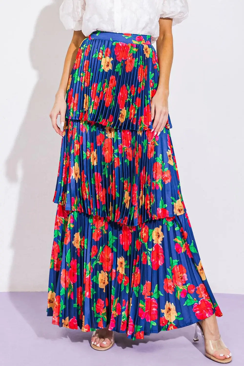 UNFORGETTABLE MUSE WOVEN SKIRT - Flying Tomato - Flyclothing LLC