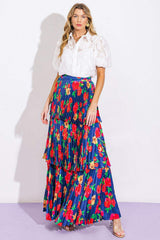 UNFORGETTABLE MUSE WOVEN SKIRT - Flying Tomato - Flyclothing LLC