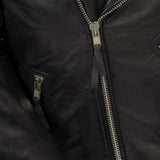 Fillmore Men's Motorcycle Leather Jacket - First Manufacturing Company - Flyclothing LLC