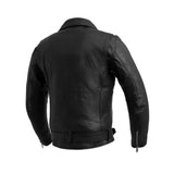 Fillmore Men's Motorcycle Leather Jacket - First Manufacturing Company - Flyclothing LLC