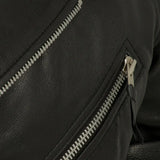 Fillmore Men's Motorcycle Leather Jacket - First Manufacturing Company - Flyclothing LLC
