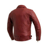 Fillmore Men's Motorcycle Leather Jacket - First Manufacturing Company - Flyclothing LLC