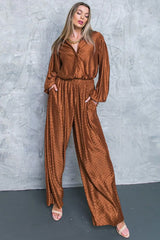 REGAL ROMANCE WOVEN PANTS - Flying Tomato - Flyclothing LLC