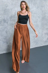 REGAL ROMANCE WOVEN PANTS - Flying Tomato - Flyclothing LLC