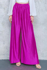 REGAL ROMANCE WOVEN PANTS - Flying Tomato - Flyclothing LLC