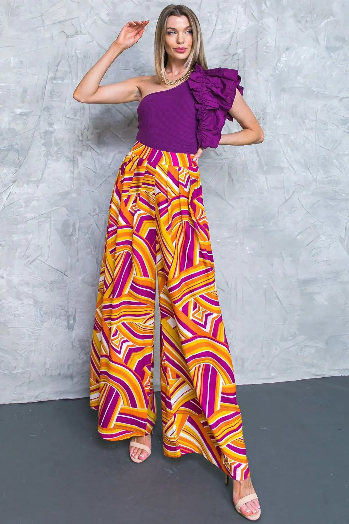 LIVELY CHAM WOVEN PANTS - Flying Tomato - Flyclothing LLC