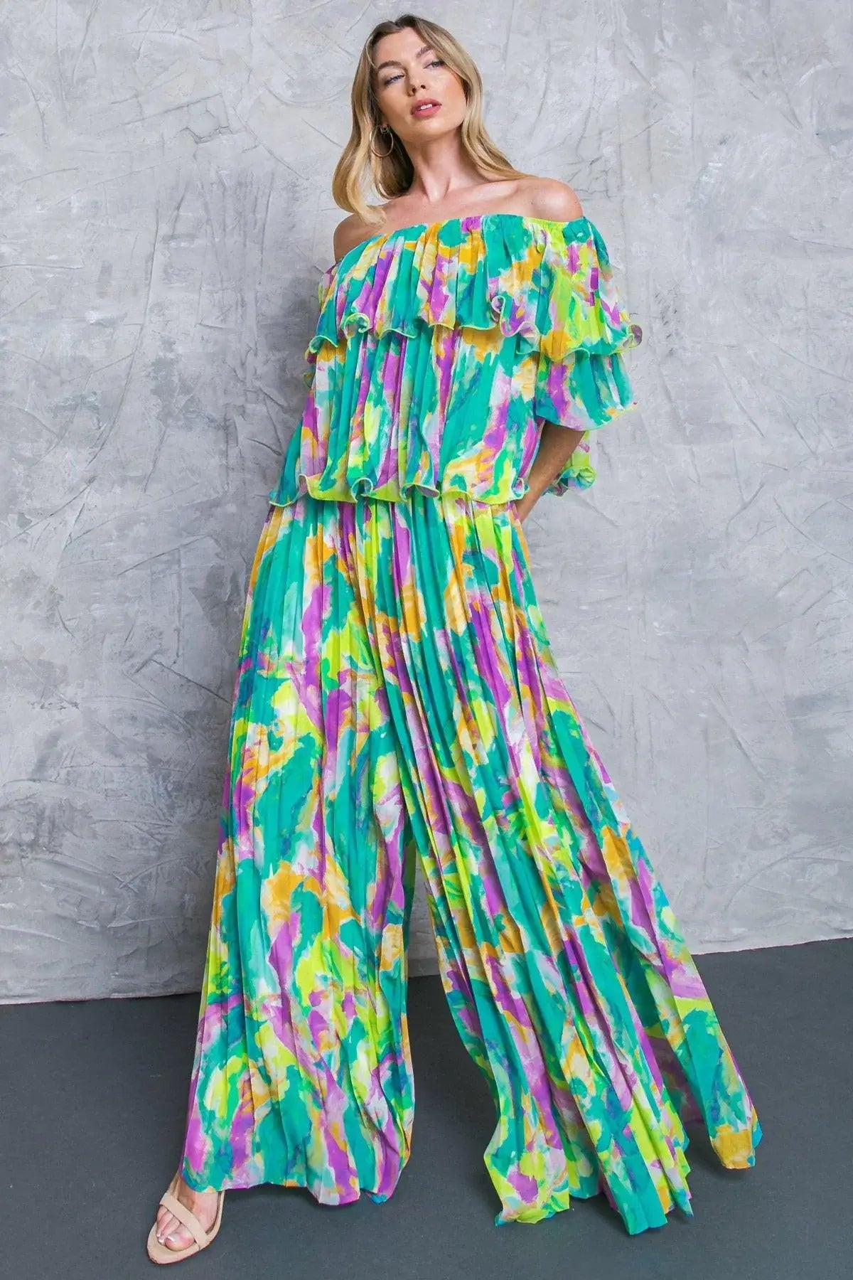MAGNOLIA SANTA CATERINA WOVEN PANTS - Flying Tomato - Flyclothing LLC