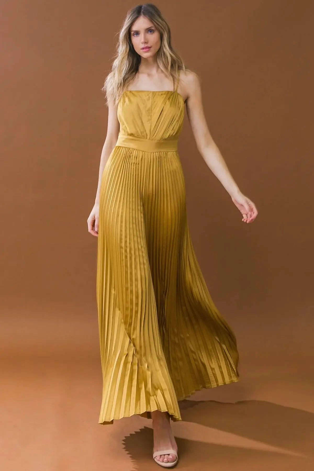 BLISSFUL LOVE WOVEN JUMPSUIT - Flying Tomato - Flyclothing LLC