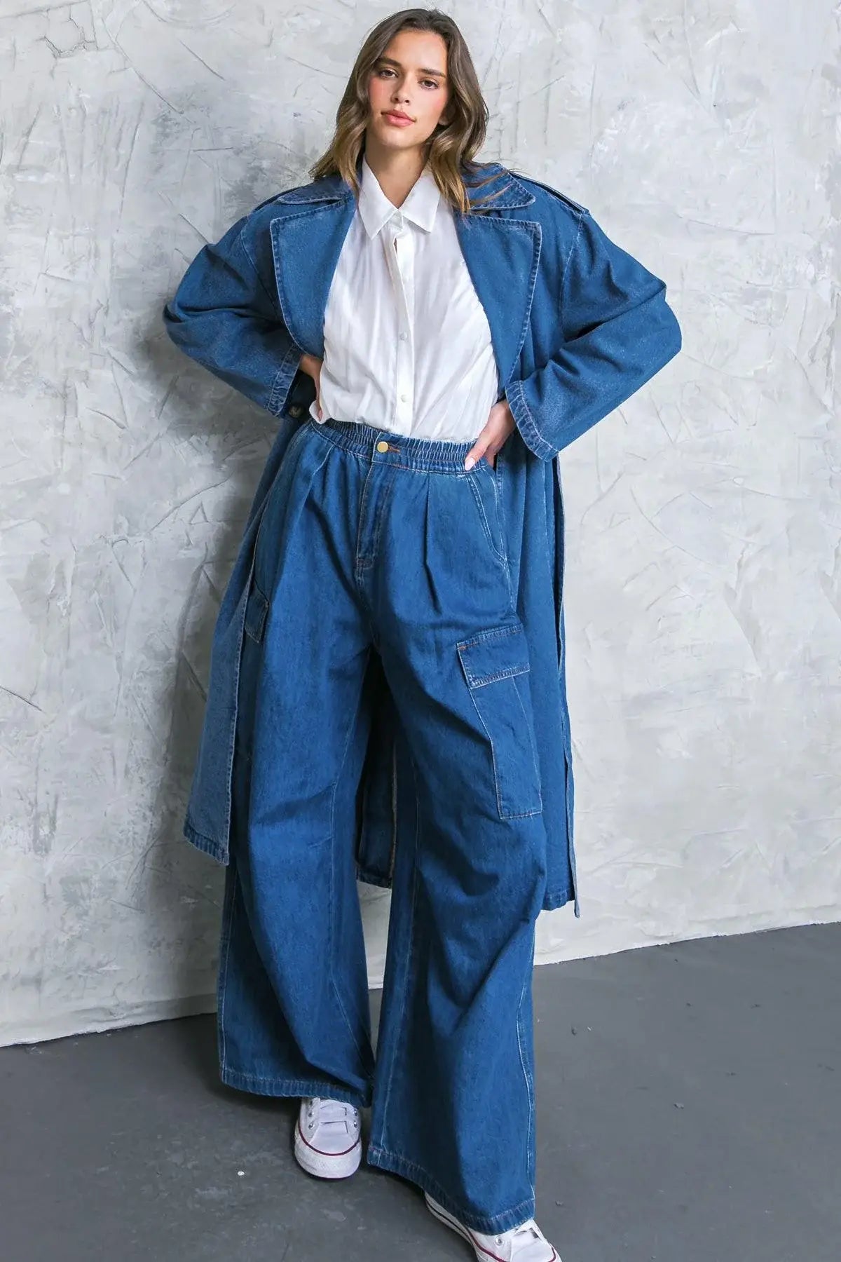 ALL THE BUZZ WASHED DENIM PANTS - Flying Tomato - Flyclothing LLC