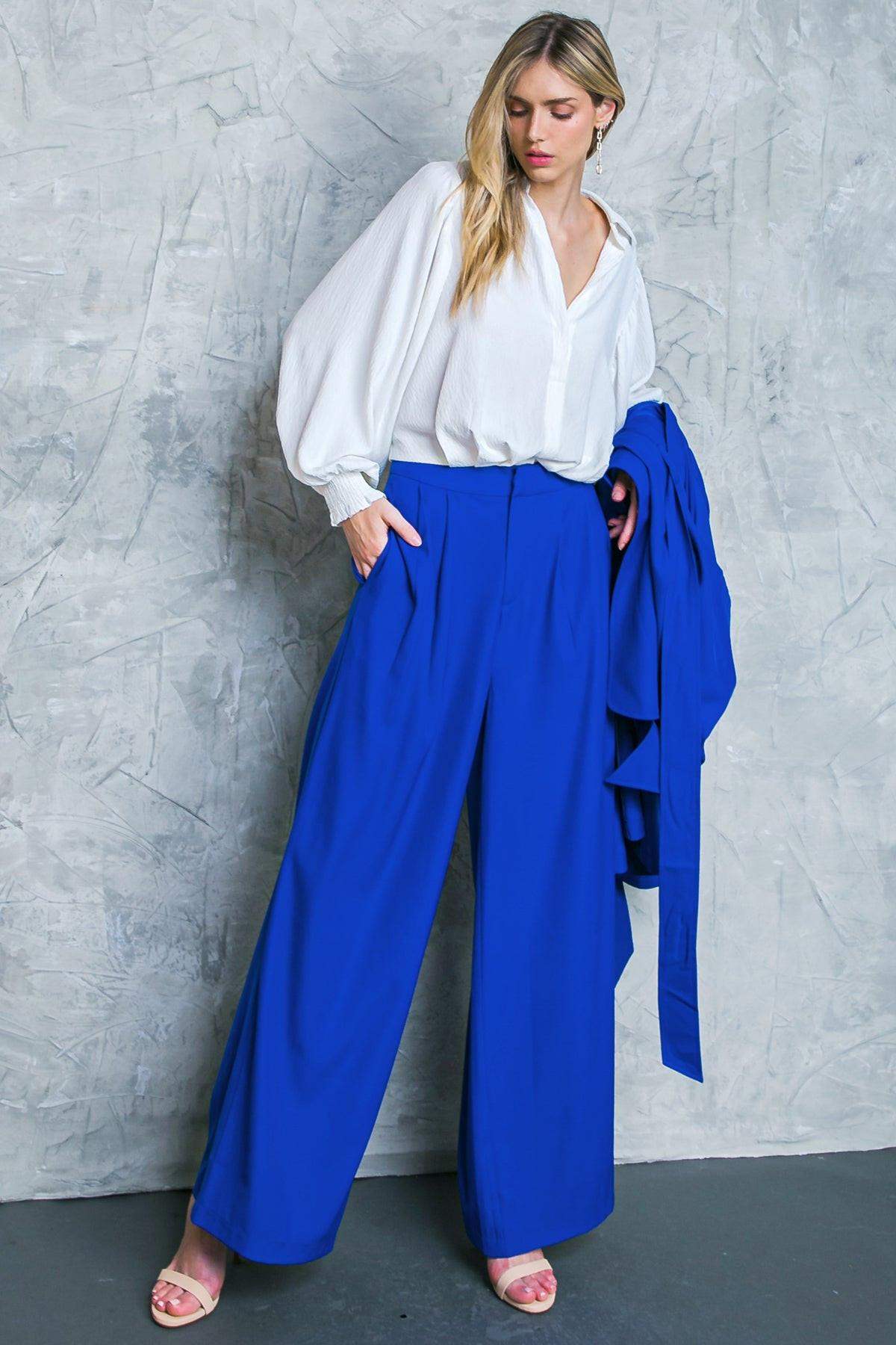 BOSS BABE WOVEN PANTS - Flying Tomato - Flyclothing LLC