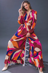 SET A TREND PLISSE JUMPSUIT - Flying Tomato - Flyclothing LLC